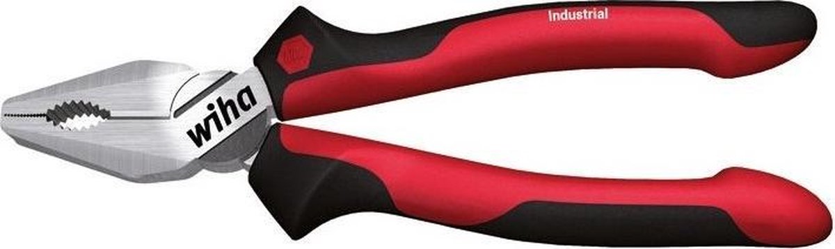Wiha - Combination Pliers Industrial With Dynamicjoint® And Optigrip Z 01 0 02  180Mm Industrial; Kombizange
