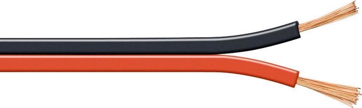 Goobay 15023 audio kabel 100 m Zwart