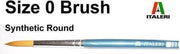 Italeri - 0 Brush Synthetic Round (Ita51203)