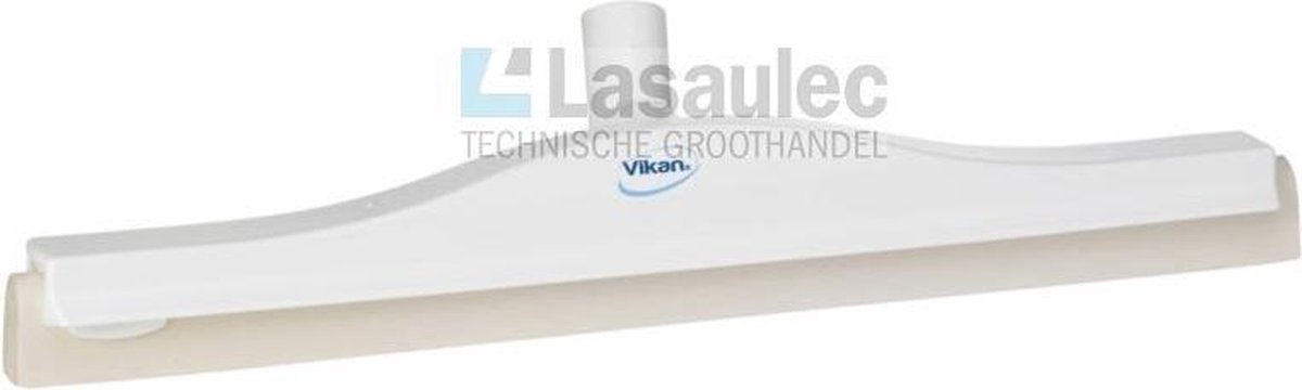 Hygiënische vloertrekker flexibele nek 50 cm breed polypropyleen witte verwisselbare cassette max. 100° C.
