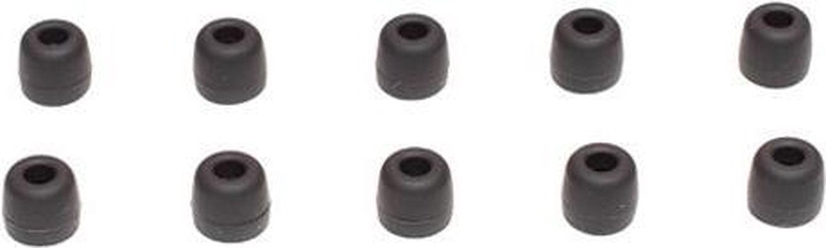 Sennheiser 506403 Silicone Zwart 10stuk(s) Koptelefoonkussentjes