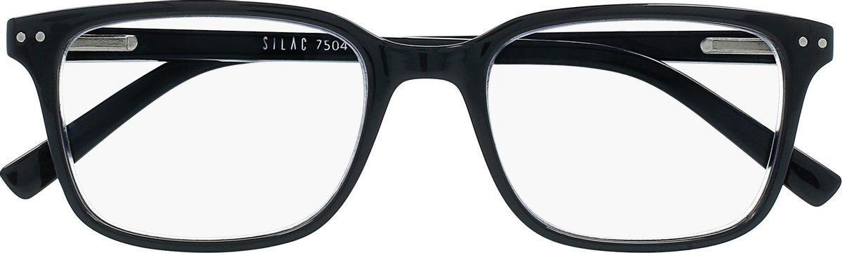 SILAC - 3IN1 BLACK - Leesbrillen voor Mannen - 7504