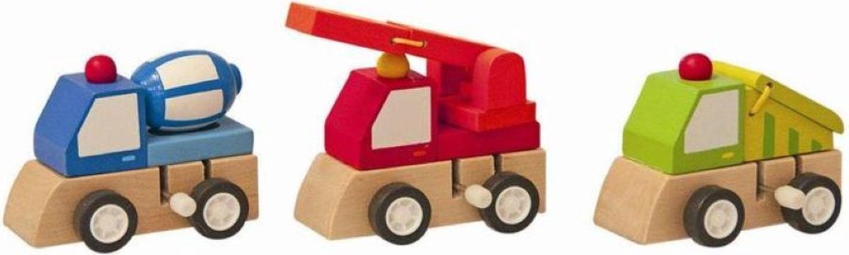 Woody 3 Houten Bouwmachines