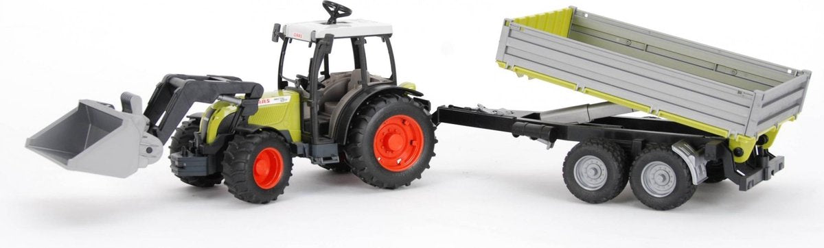 Claas Nectis 267 F wagen met voorlader - Bruder