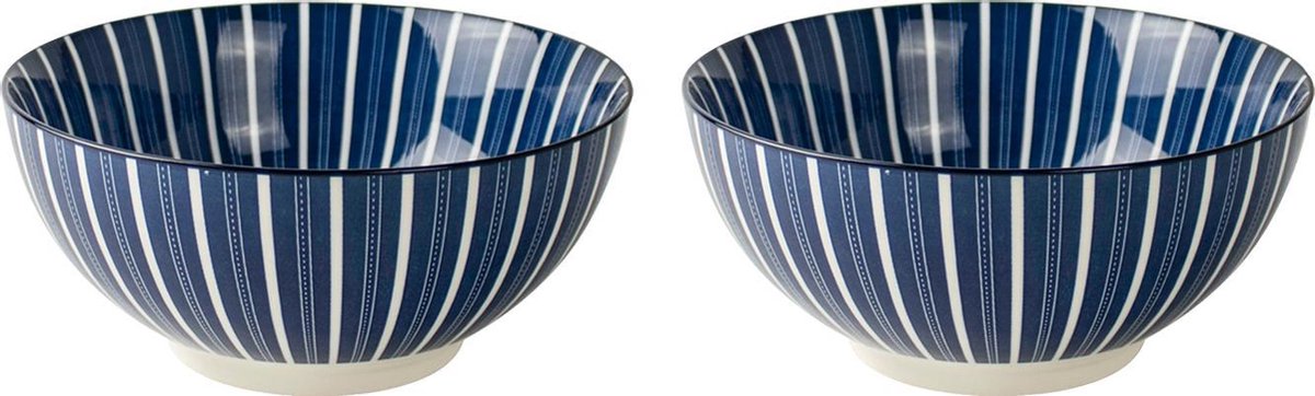 Schaal rond Stripes Ø 19