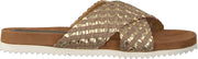 Lazamani 33.751 Slippers - Dames - Goud - Maat 37
