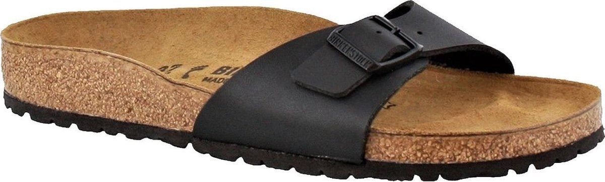 Birkenstock - Madrid BS - Zwart - Dames - maat  38
