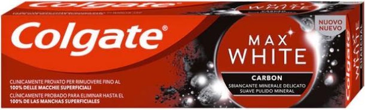 Colgate Max White Carbon Pasta Dentífrica 75 Ml