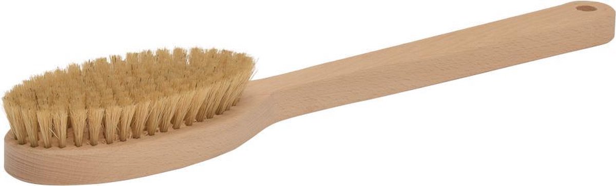 Badborstel Hout | Rugborstel Hout - Zachte Haren - Vaste Steel