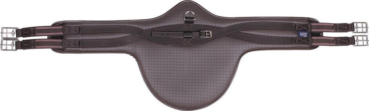 Shires Singel  Met Buikflap - Brown - 125 Cm