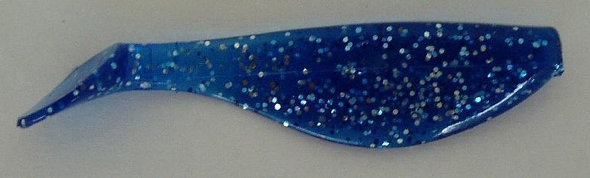 Shad 7 cm 3 inch blue silver