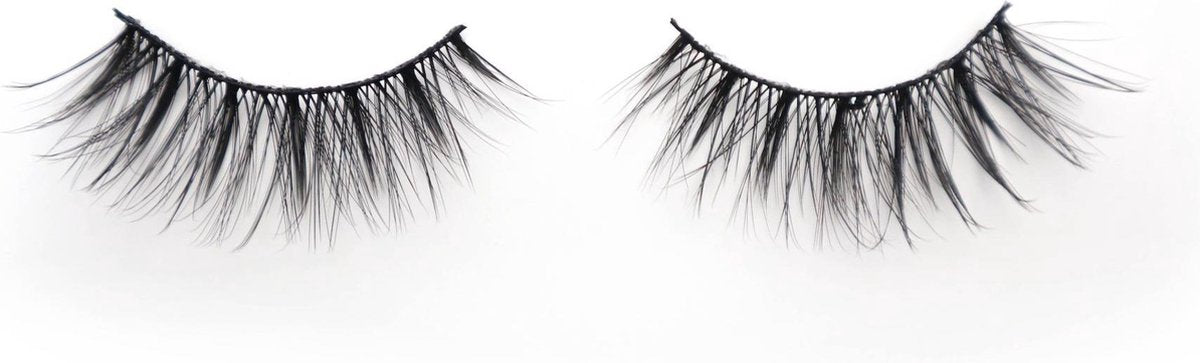 LASH AND BOUJEE - 3D Faux mink wimpers - ANGEL - 2 Stuks - Herbruikbaar - Dierproef vrij - Nepwimpers - Zwart