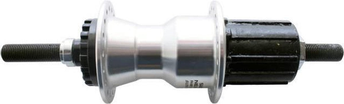 Achternaaf Shimano Nexave FH-IM70 8/9 speed - 36 gaats - voor rollerbrake - zilver