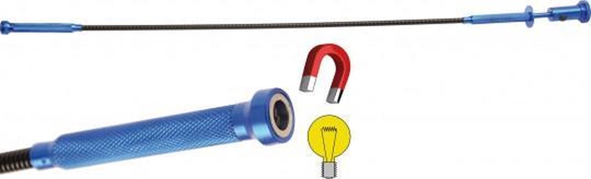 BGS - Grijper-lampje-magneet-combi 3 in 1 - BGS3174