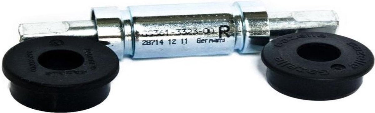 trapas JIS 128 / 38 mm zilver