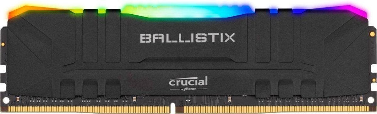 Ballistix 32GB Kit DDR4 2x16GB 3600 CL16 DIMM 288pin zwart RGB