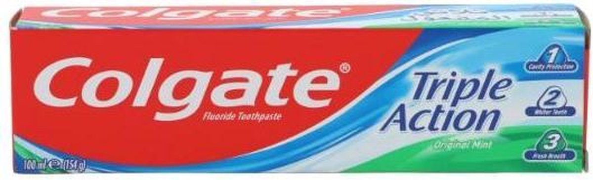 Colgate Tandpasta - Triple Action 100 ml