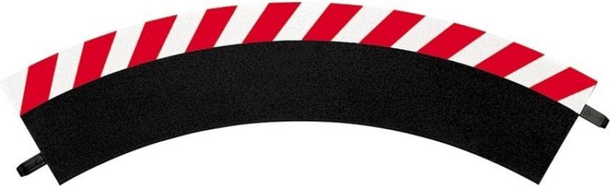Carrera Buitenslipstroken bocht 1/60° + eindstukken - racebanen - 1:32