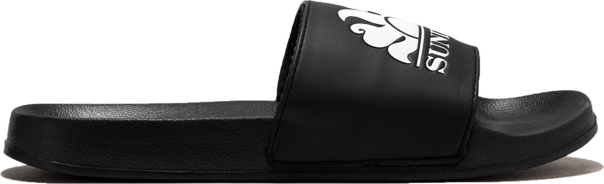 Sundek Slippers - Maat 44 - Mannen - Zwart/Wit