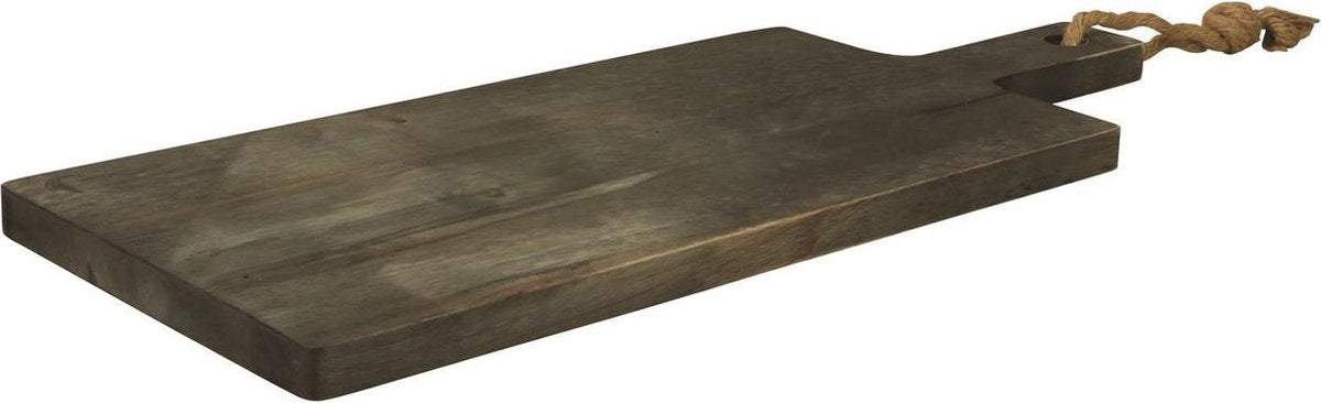 Gusta® | Acacia Serveerplank 48x19cm Zwart