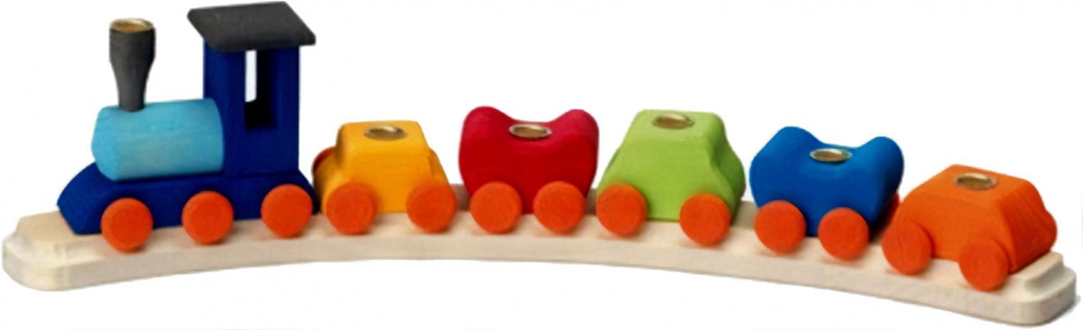 Glückskäfer Verjaardagstrein 45 Cm Met Inzet Multicolor 6-delig