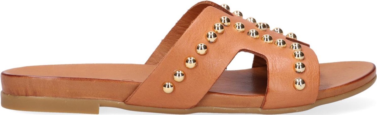 Tango Mila 5 Slippers - Dames - Cognac - Maat 37