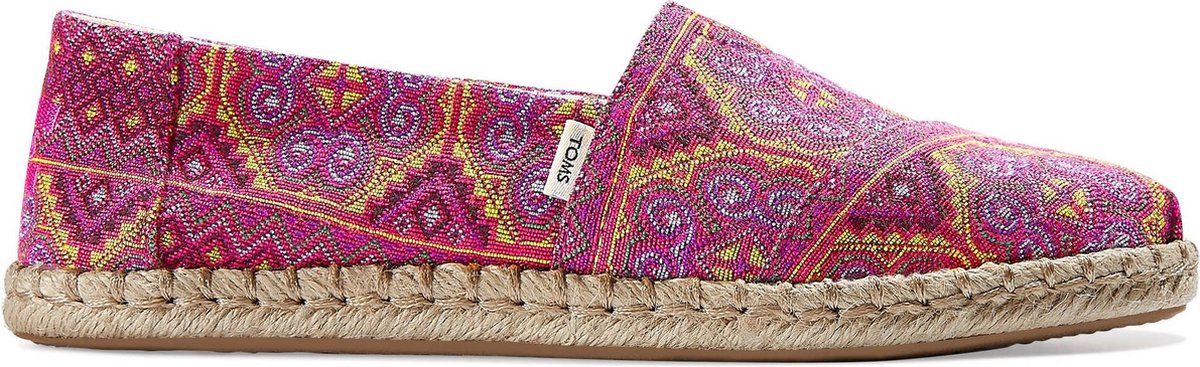 TOMS Alpargata Rope Dames Espadrilles - Pink - Maat 37