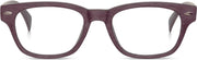 Looplabb Mephisto leesbril  +2.50 - burgundy rood