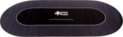 Rubber pokermat zwart