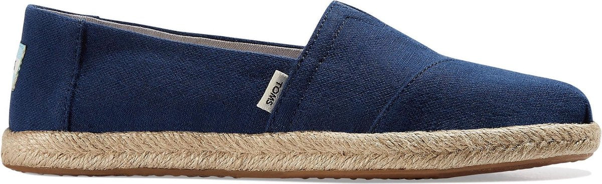 TOMS Alpargata Rope Heren Espadrilles - Navy - Maat 42