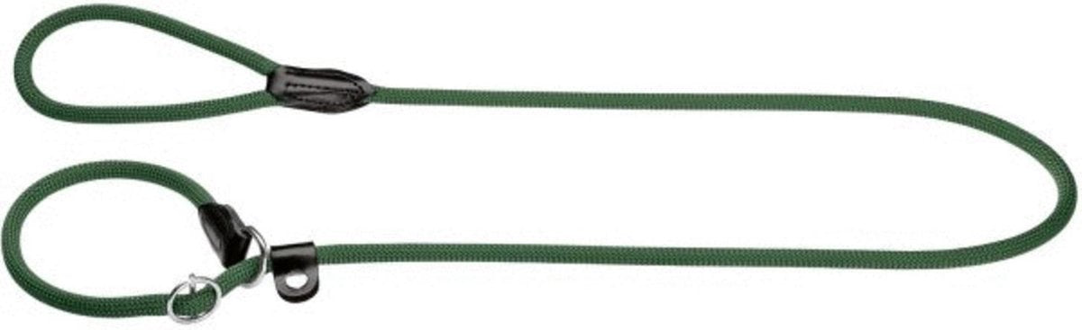 Hunter Retrieverlijn met Stop Freestyle - Hondenriem - Olijf - 8 mm x 170 cm