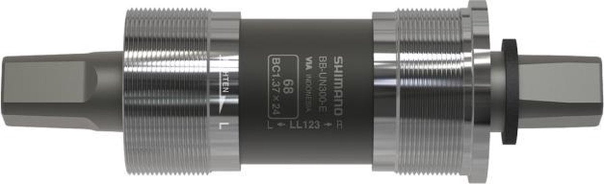 Vierkante trapas Shimano BB-UN300 68mm / 123mm E-type