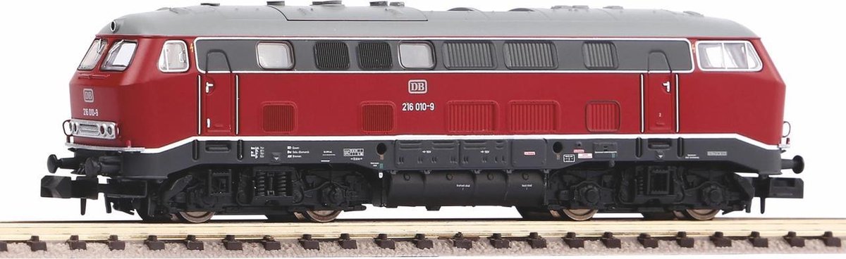 PIKO 40521 N-Diesel locomotief BR 216 010 DB IV + Digitaal met Sound
