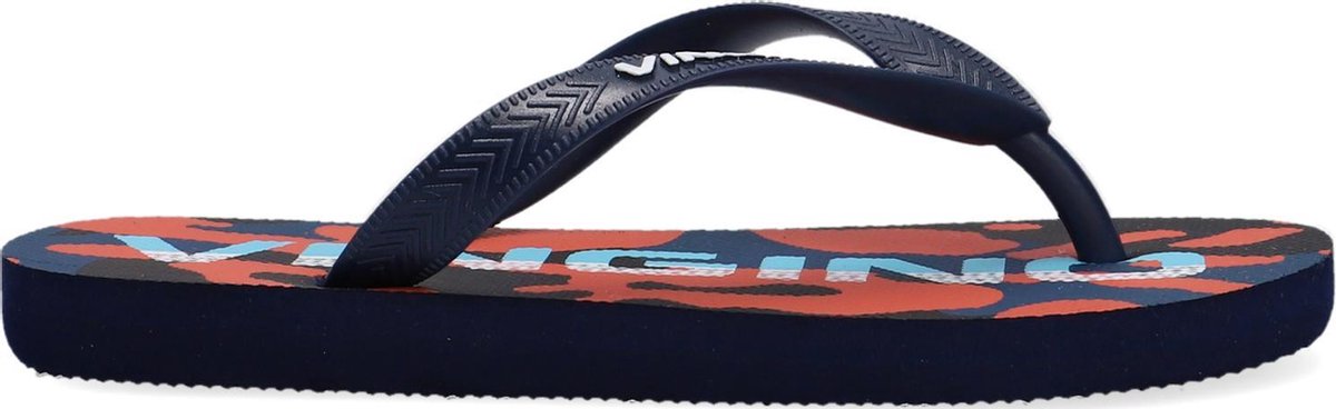Vingino Jongens Teenslippers Rens - Blauw - Maat 37