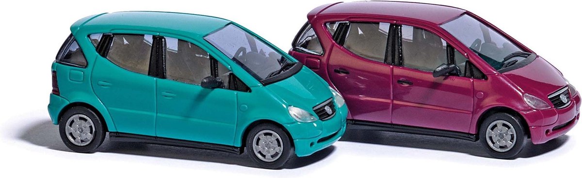 Busch - Mercedes A-klasse Türkis (Ba89140) - modelbouwsets