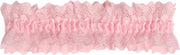 Roze kousenband met kant