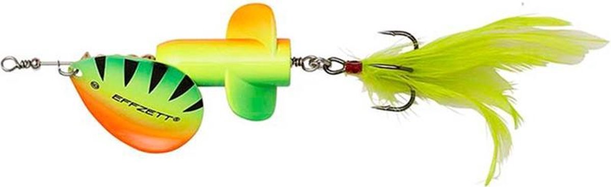 Dam Effzett Rattlin Spinner - Firetiger - Maat 5 - 18g - 11cm - Fire Tiger