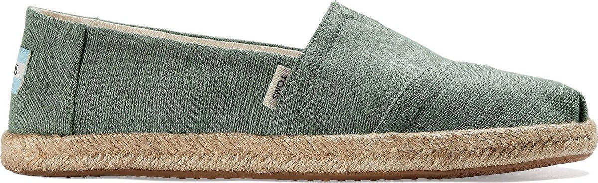 TOMS Alpargata Rope Heren Espadrilles - Green - Maat 41