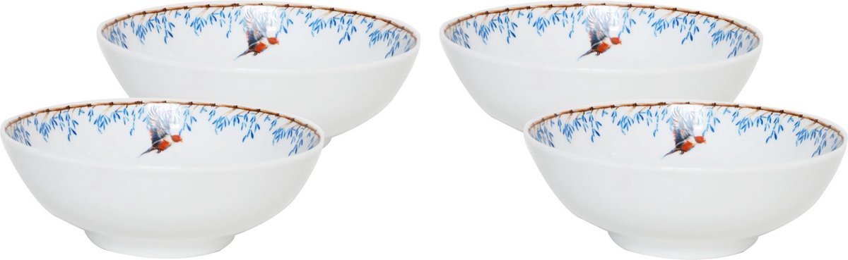 Set 2 x Kom 18 cm  Bamboo & Singing Birds