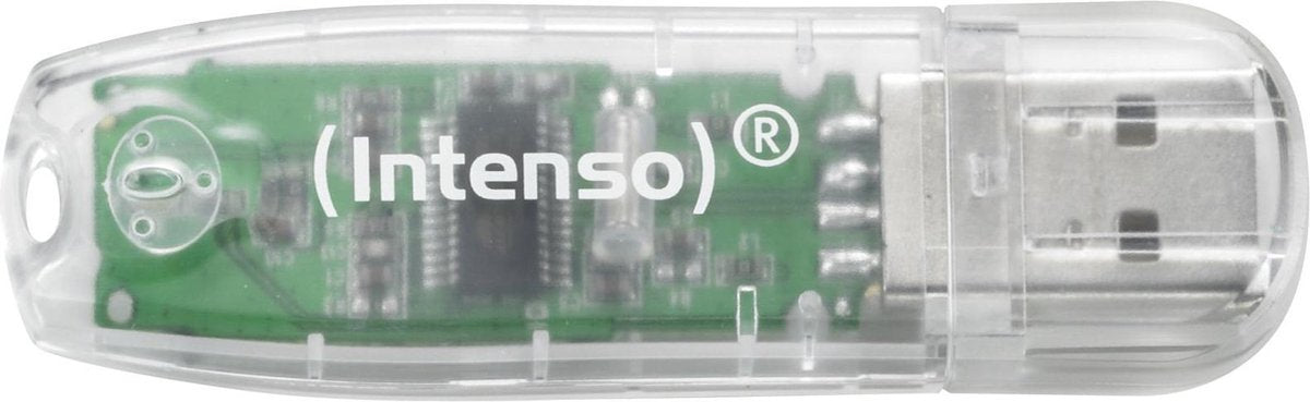 Intenso Rainbow Line 32GB - USB-Stick / Transparant