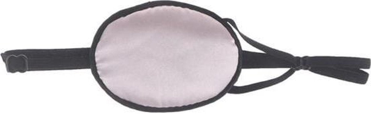 Ooglapje Zijde – Eyepatch – Medisch Gebruik – Afdekking Oog – voor Lui Oog of na Operatie – Roze
