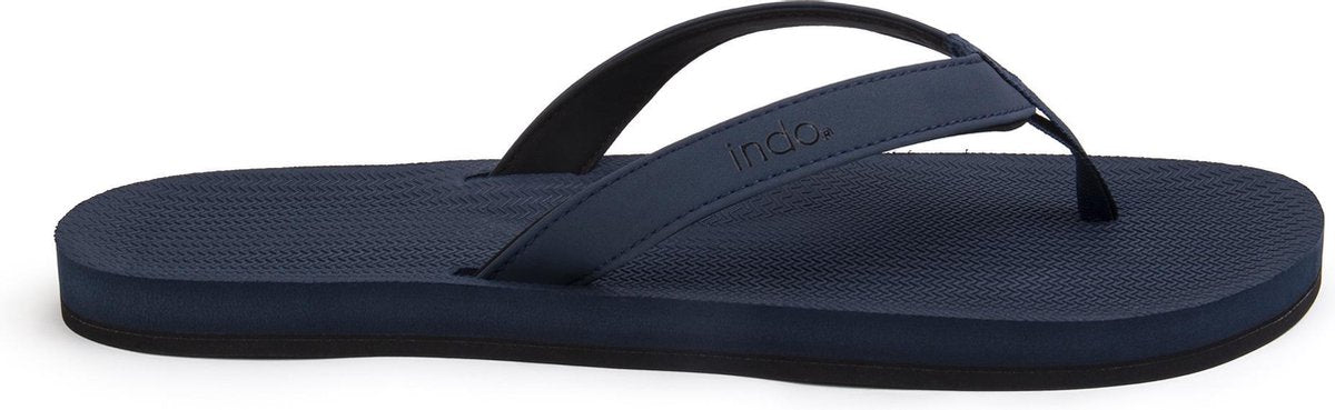 Indosole Flip Flop Essential Heren Slippers - Blauw - Maat 43/44