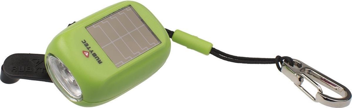 Rubytec Mini-zaklamp Kao Clip Led Solar 4