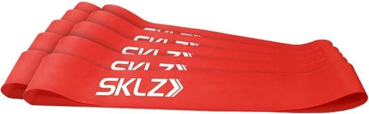 SKLZ - Mini Bands set 10 stuks - Rood