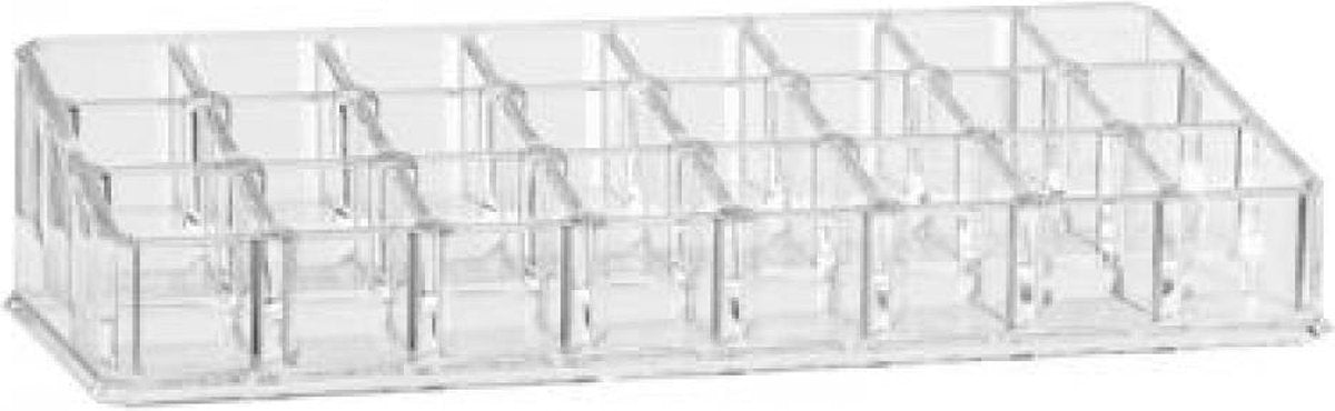 Dermarolling Makeup Organizer Transparant 24 Lipsticks - #155911