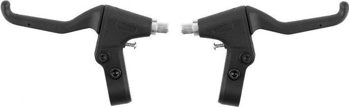 M-wave Remgrepen Set V-brake/cantilever 3-vinger Zwart 2-delig