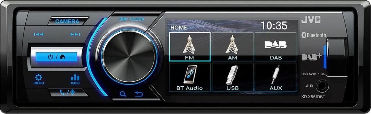 JVC KD-X561DBT - Autoradio met DAB+