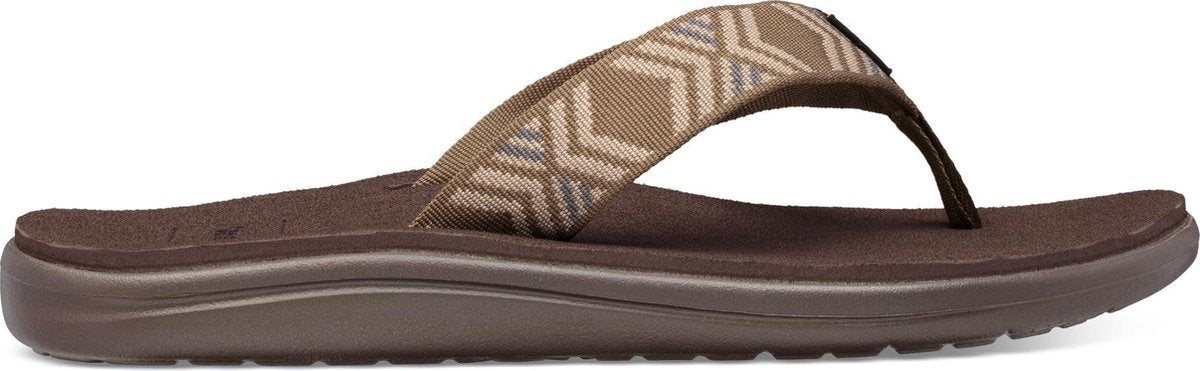 Teva Voya Flip Heren Slippers - Dark Olive - Maat 40.5