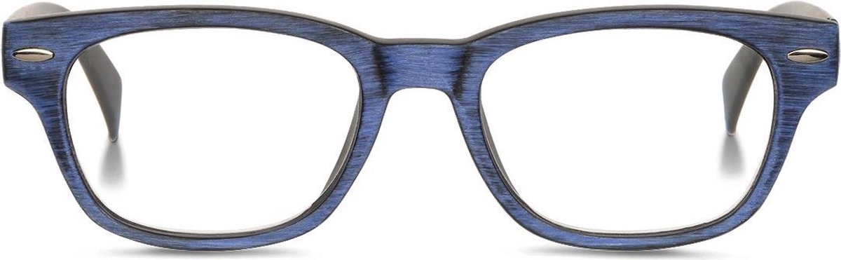 Looplabb Mephisto leesbril  +2.00 - blauw