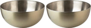 Schaal Champagne Ø 24cm - set 2 stuks